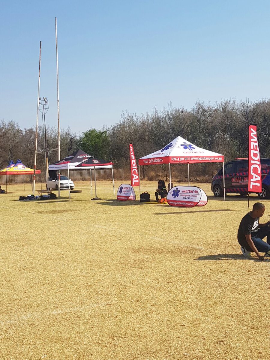 Gauteng_911's tweet photo. @Gauteng_911 is the proud medical sponsor at the  #GrooveChampionsLeague today!

@HomeComingEvent https://t.co/QrTsUny8Xz