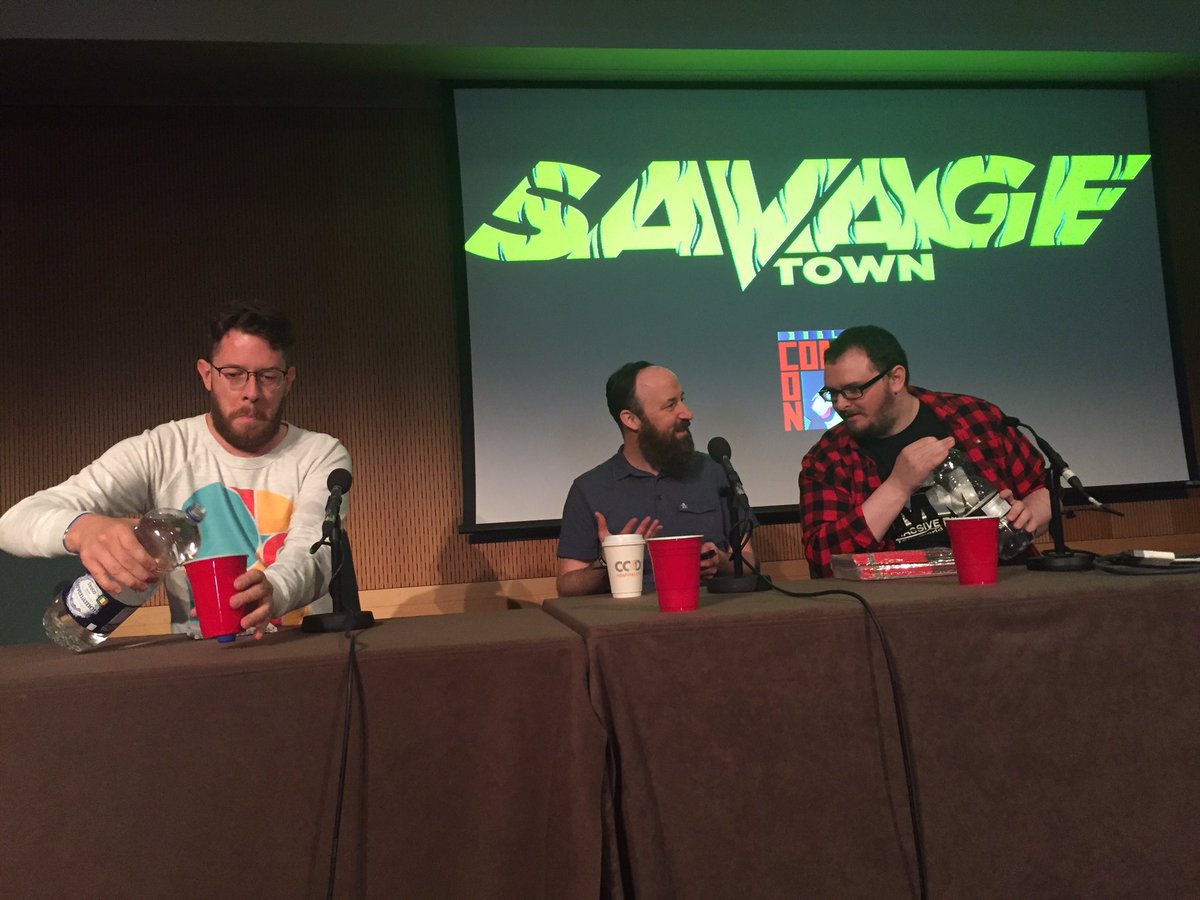 IrishComicNews's tweet image. About to start @SavageTownComic @Liam_Geraghty @declanshalvey @philip_barrett #SavageTown #DCC