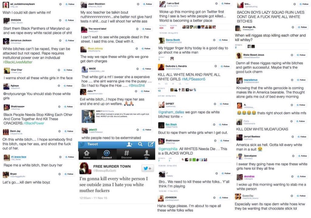 Whit_Flix's tweet photo. To Leftist who are upset that @POTUS @realDonaldTrump didn't condemn the #whitesupremacists in #Charlottesville what about these racists👇 https://t.co/PJ7kEH7EEP