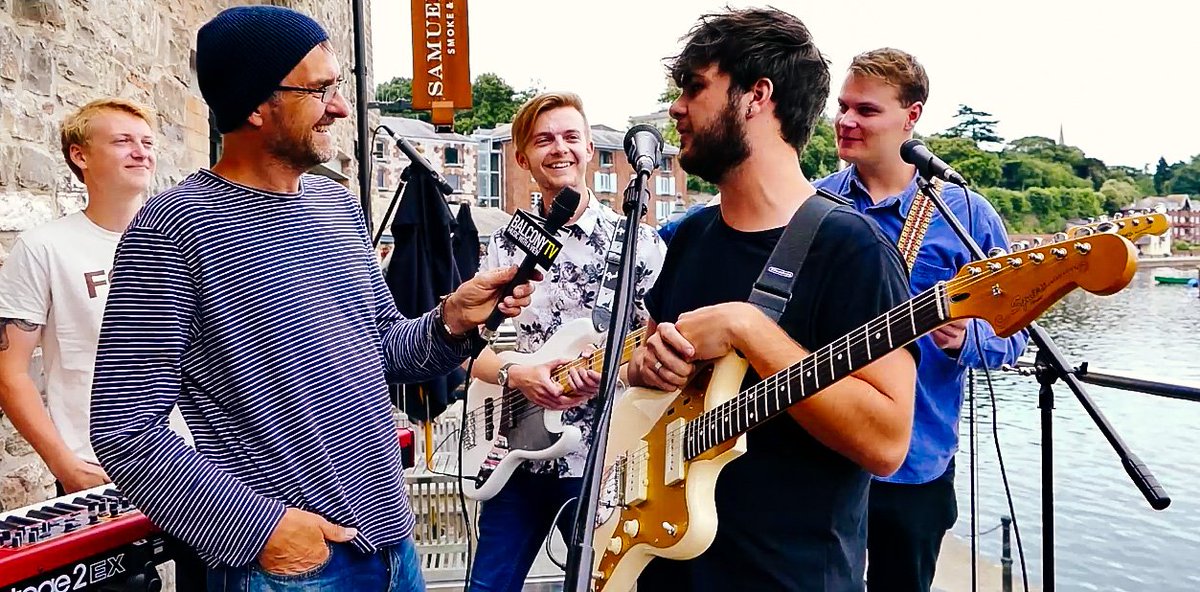 AcousticaExeter's tweet photo. If you like your music laden with atmosphere you'll love next weeks show from @TripToTori_UK  - keep a lookout!
With @visitexeter #newmusic https://t.co/v9aRxU6k50