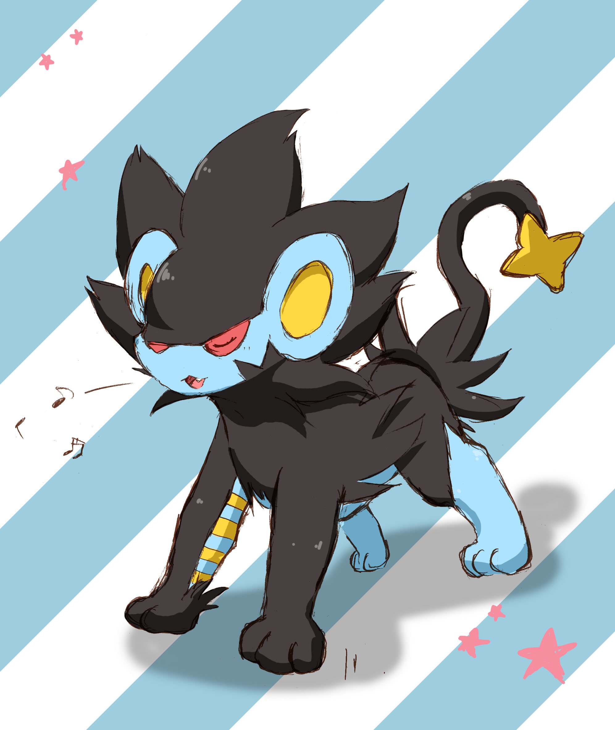 まかろん ぽふぃん レントラー描きました ポケモンおんがくたいのボイパレントラーはやばい マジでかっこいい T Co Ny2mqdydau Twitter