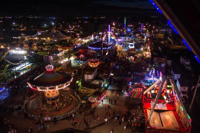 The Best Seat in the House for the Total Eclipse at the Wilson County Fair - August 21st - Fair opens at 10:00 am with gate &amp; ride specials!