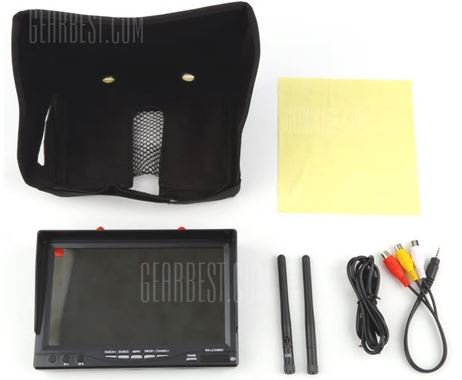 Alrtechnology's tweet photo. FPV Equipment: #FPV Monitor 5.8G 7 inch Screen HD Built-in Battery. Only $115  
https://t.co/jYscKffsp8 
#droneracing #sundaymorning https://t.co/YBRcD7MT28