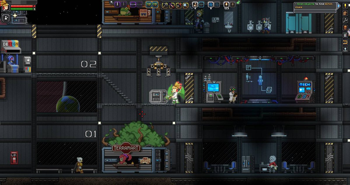 アキ豚骨 Steamオススメゲー Starbound テラリアのクリエイターが送る サンドボックス2dアクション 舞台は様々な種族が存在する宇宙 アクション性が強く自由度も高い 最新アプデでオリジナルロボットも作成可能になり 公式でmod対応 今年度中に公式に日本