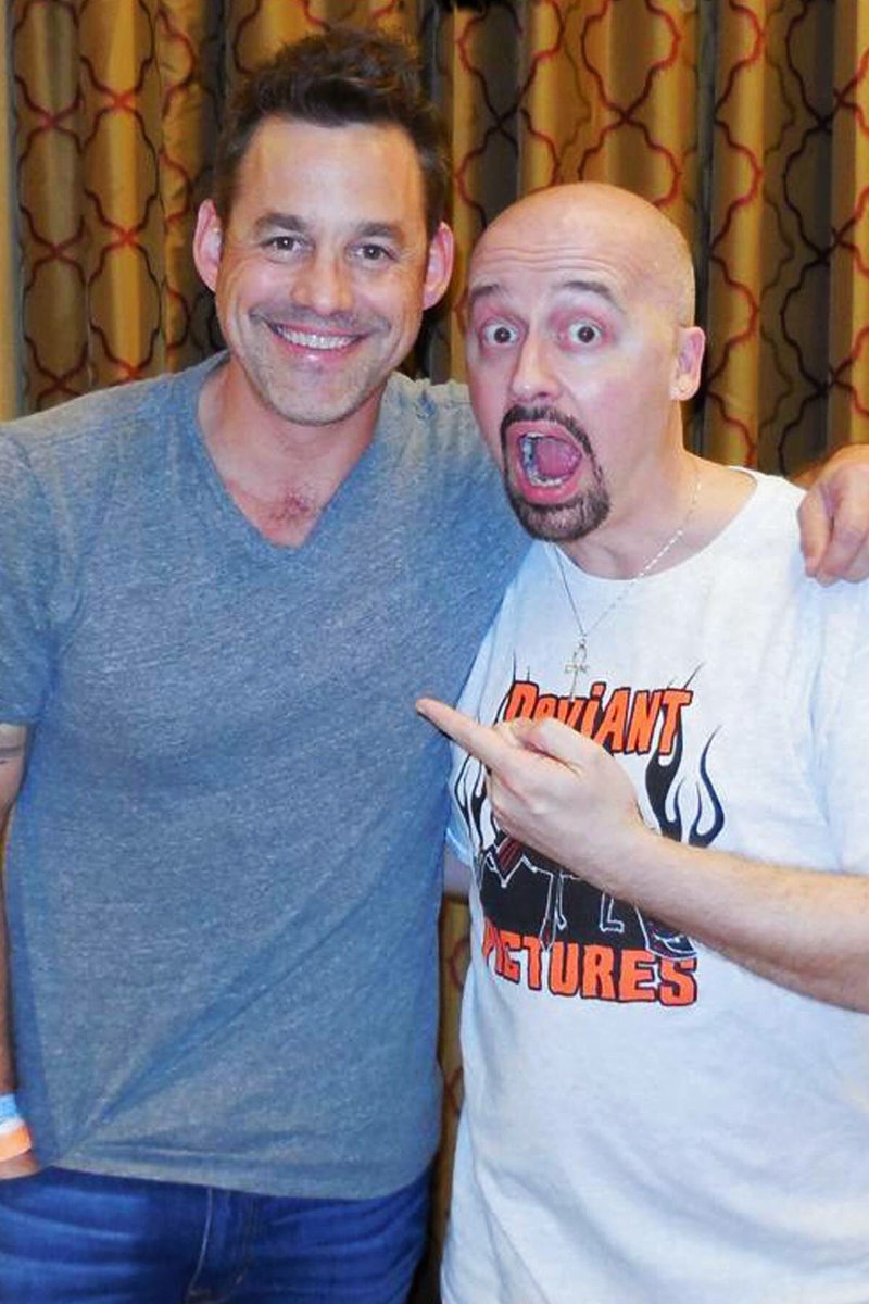 jimorear's tweet photo. #SLASHBackSunday: Hanging with @NicholasBrendon (BUFFY) in #sacramento.
#actorslife #California #Buffy #buffythevampireslayer #Geek https://t.co/BA9nMTibMM