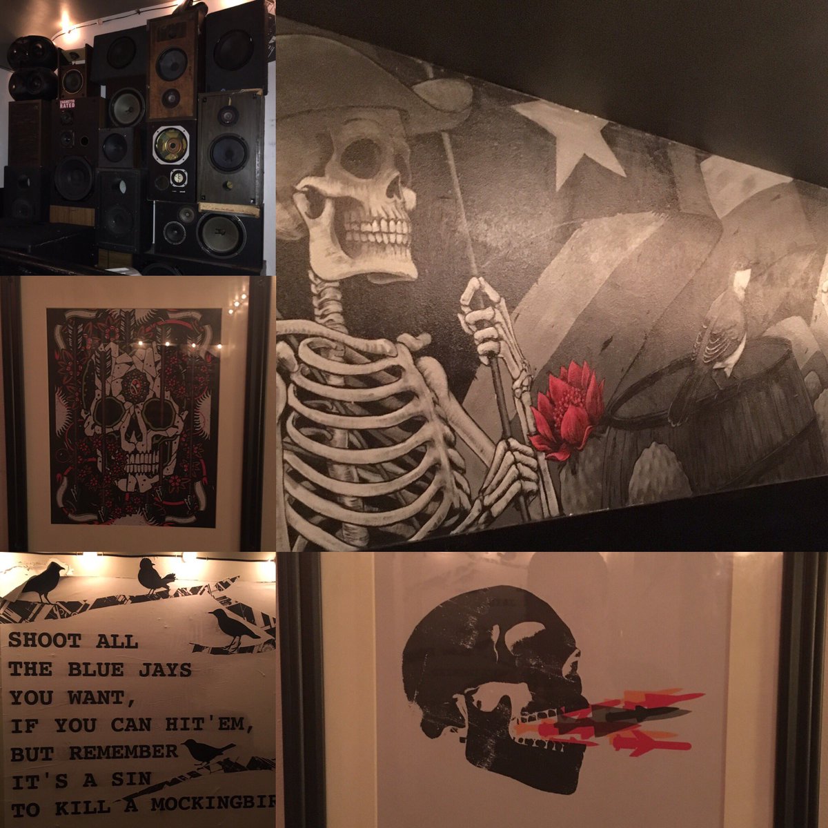 oscarworthyllc's tweet photo. Great location...I like the skull decor.
#Complexities
#FragileWildflowerProductions
#ProductionLife
#SetLife
#TheMockingbird https://t.co/FL3qM0ge00