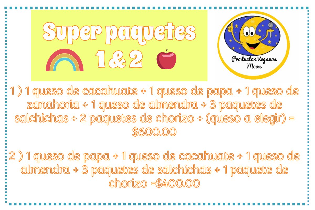ProductosMoon's tweet photo. #FelizDomingo y recuerden que tenemos nuevas promociones 😀😍 #veganos https://t.co/x8gVRBKzPG