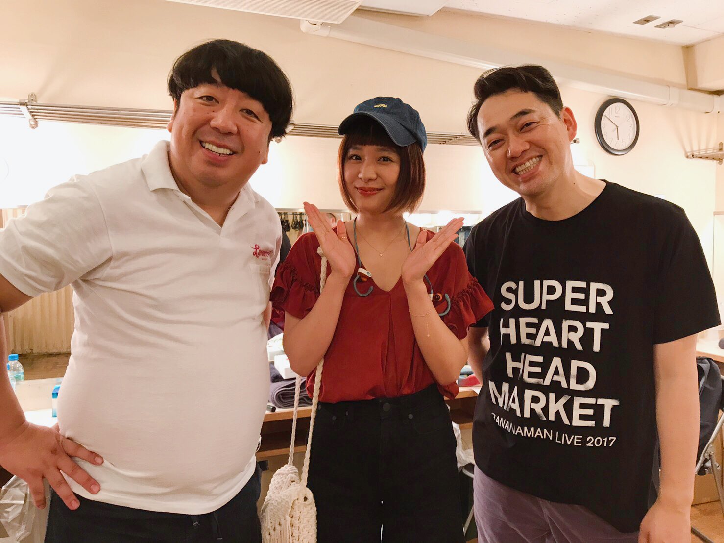 【未開封】バナナマン　SUPER Heart Tシャツ　サイズM 2017 バナナマン ライブ 2017 SUPER HEART HEAD MARKET グッズ