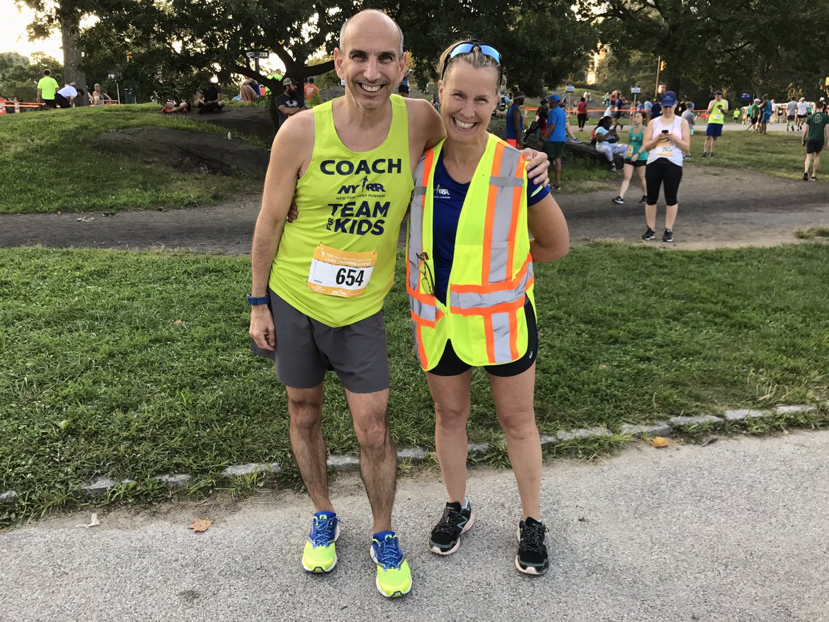 nyrr's tweet photo. We did it! Huge props and thanks to our volunteers and staff for an awesome #longtrainingrun today. https://t.co/aQoSRxFPTT