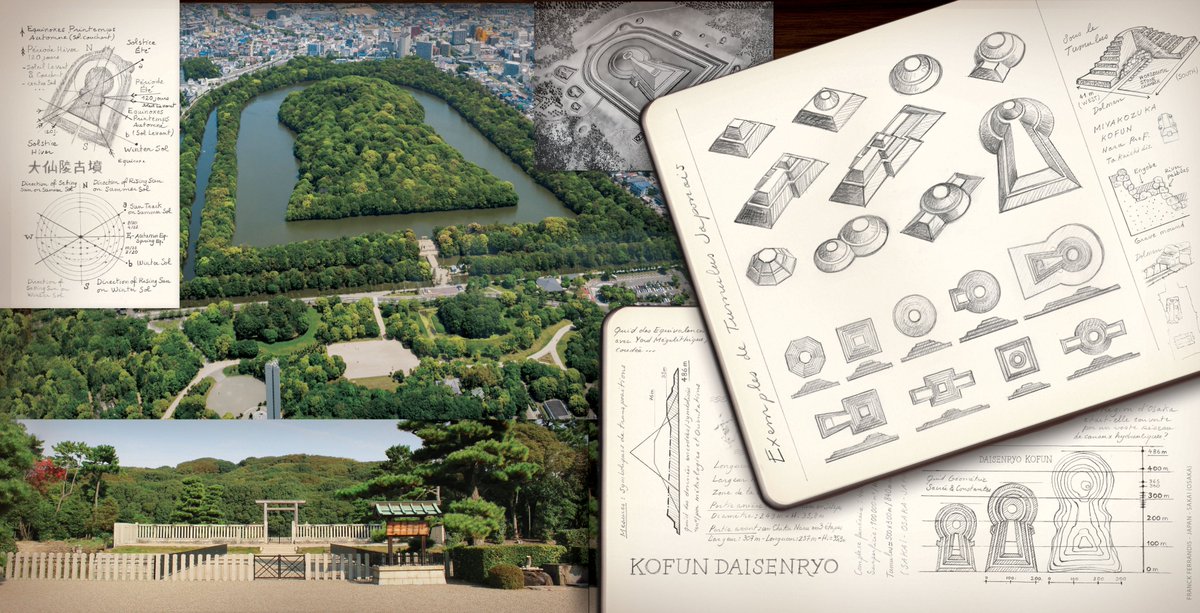 Per_Ignem's tweet image. #大仙陵古墳 Embers of thousands years uncovered by hands that fondled when they were Fire will gleam &amp;amp; understand how much moment present means