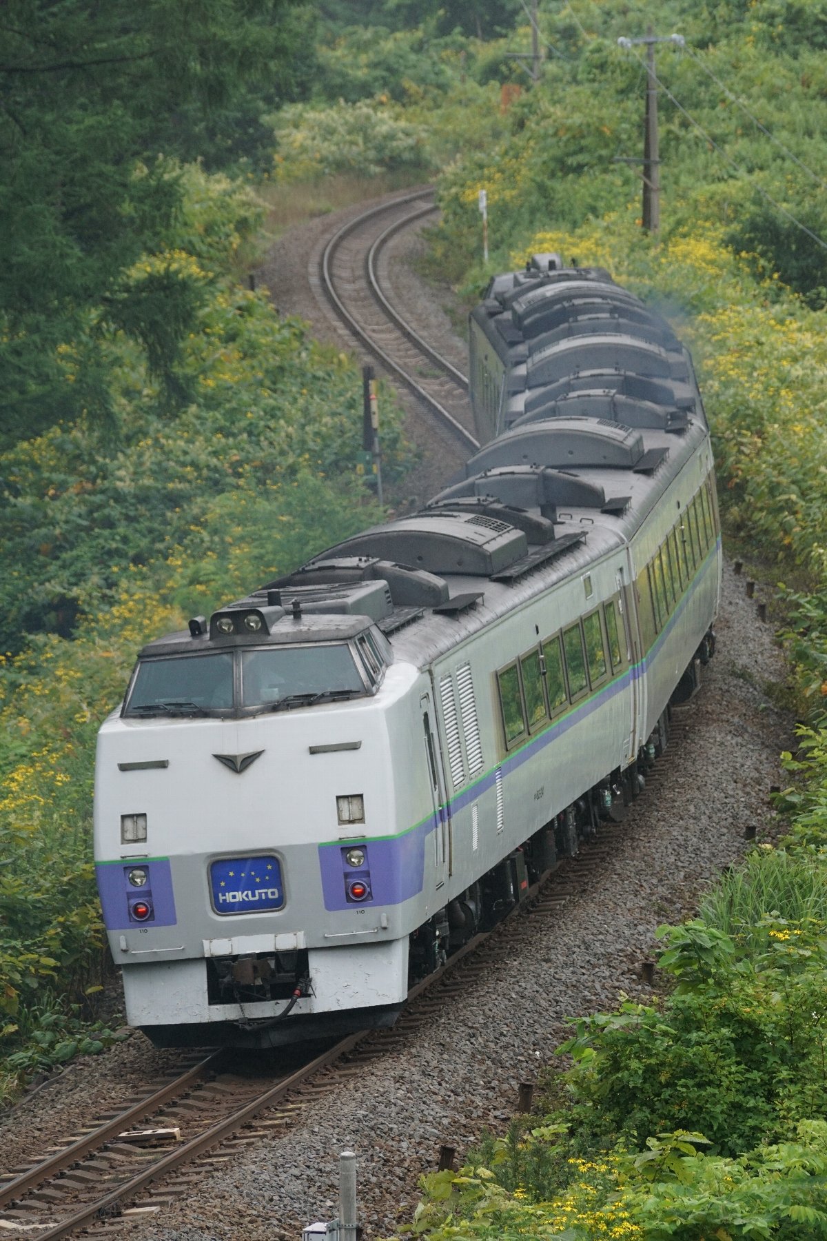 かっちん H29 08 13 遠征最終日は宇宙軒カーブで一点張り 長編成が似合います ようやくスラントノーズに出会えました ﾉ 臨時特急 北斗84号 8022d 特急 スーパー北斗6号 6d 特急 北斗8号 8d 臨時特急 北斗号 8024d