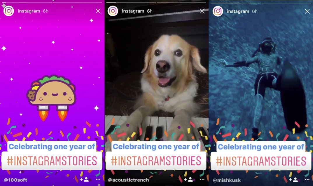 #Instagram Releases New Stats on Stories Use to Celebrate Stories’ First Anniversary
buff.ly/2wt4TXN <a href="/socialmedia2day/">Social Media Today</a>