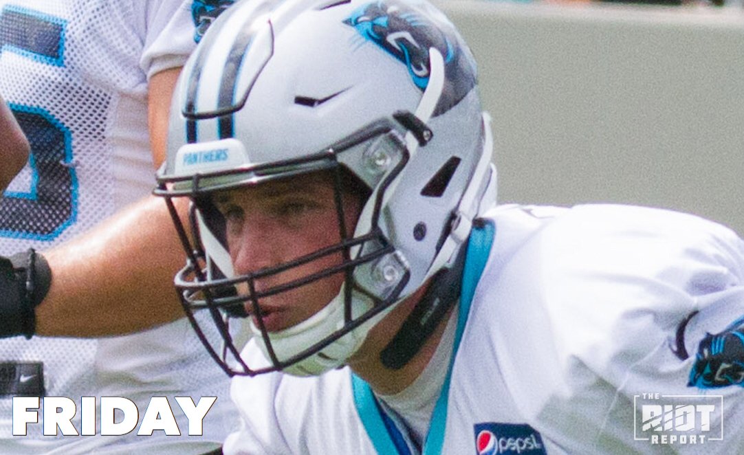 What Does Luke Kuechly Wear Around His Neck