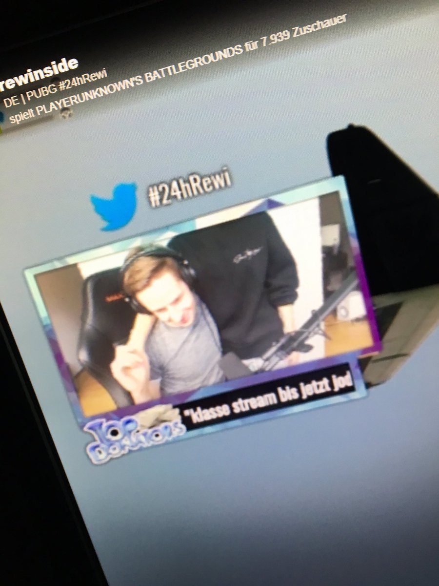 rewizzi1's tweet photo. #24hRewi #RewiLive War echt ein Mega nicer Stream π€π @rewinside @JodieCalussi https://t.co/KX9GTzjyjw