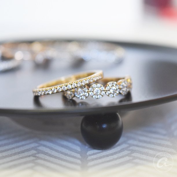Subtle, simple, stackable. #AJAFFE
#diamonds #diamondbands #stackablerings #stackablering #stackedrings #jewelry #designerjewelry #wedding