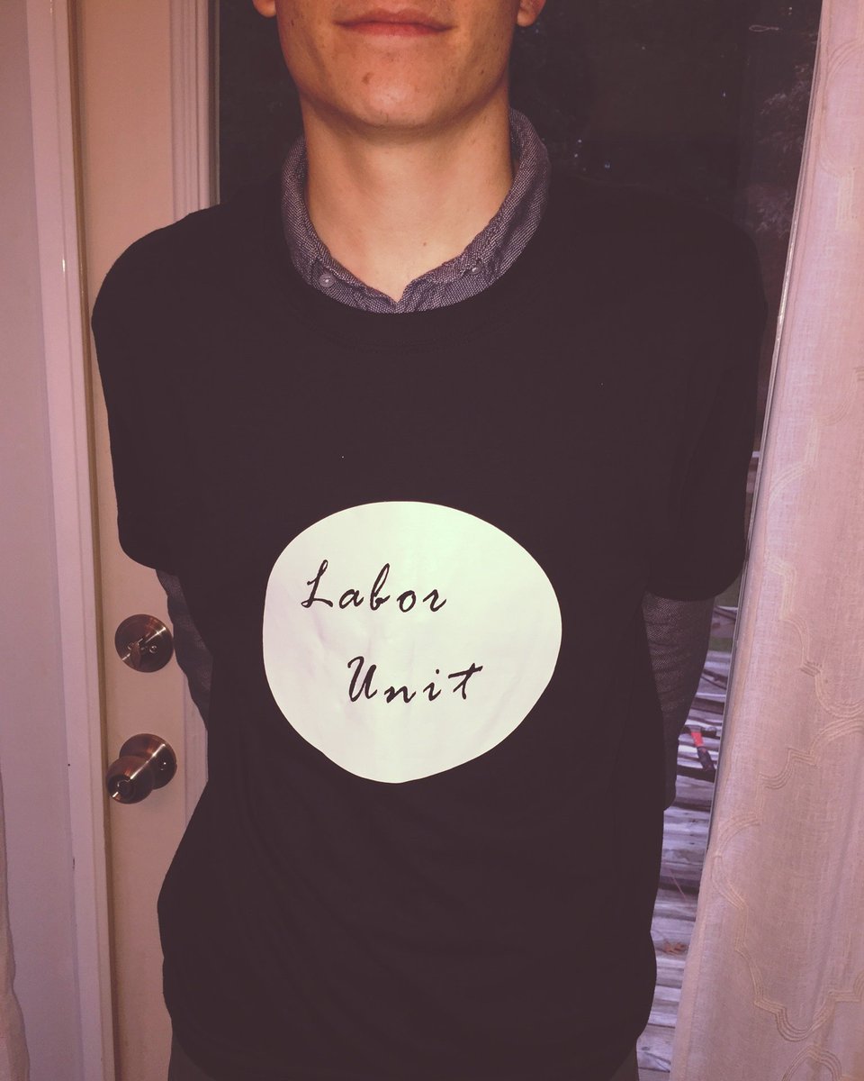 UnitLabor's tweet image. Thanks for the support! We're through with our initial run of t-shirts and now all of them are $10! Message us if interested! #laborunit