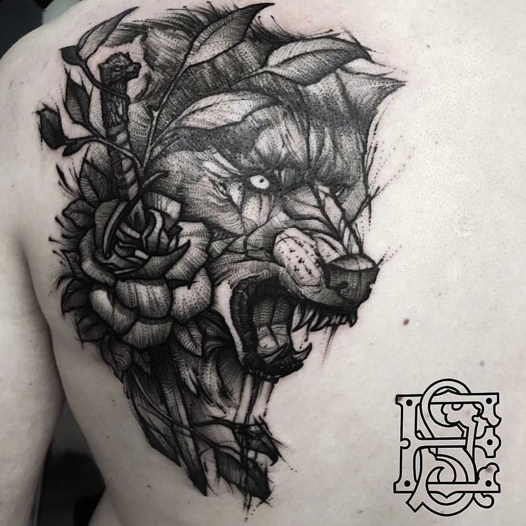 InkAndDaggerATL's tweet photo. πΊ @eddiestacey πΊ on deck this week with a #chaoticblackwork Game of Thrones piece! Eddie is getting started on a fβ¦ https://t.co/8mMj973sEJ https://t.co/S53SZLm2Bz