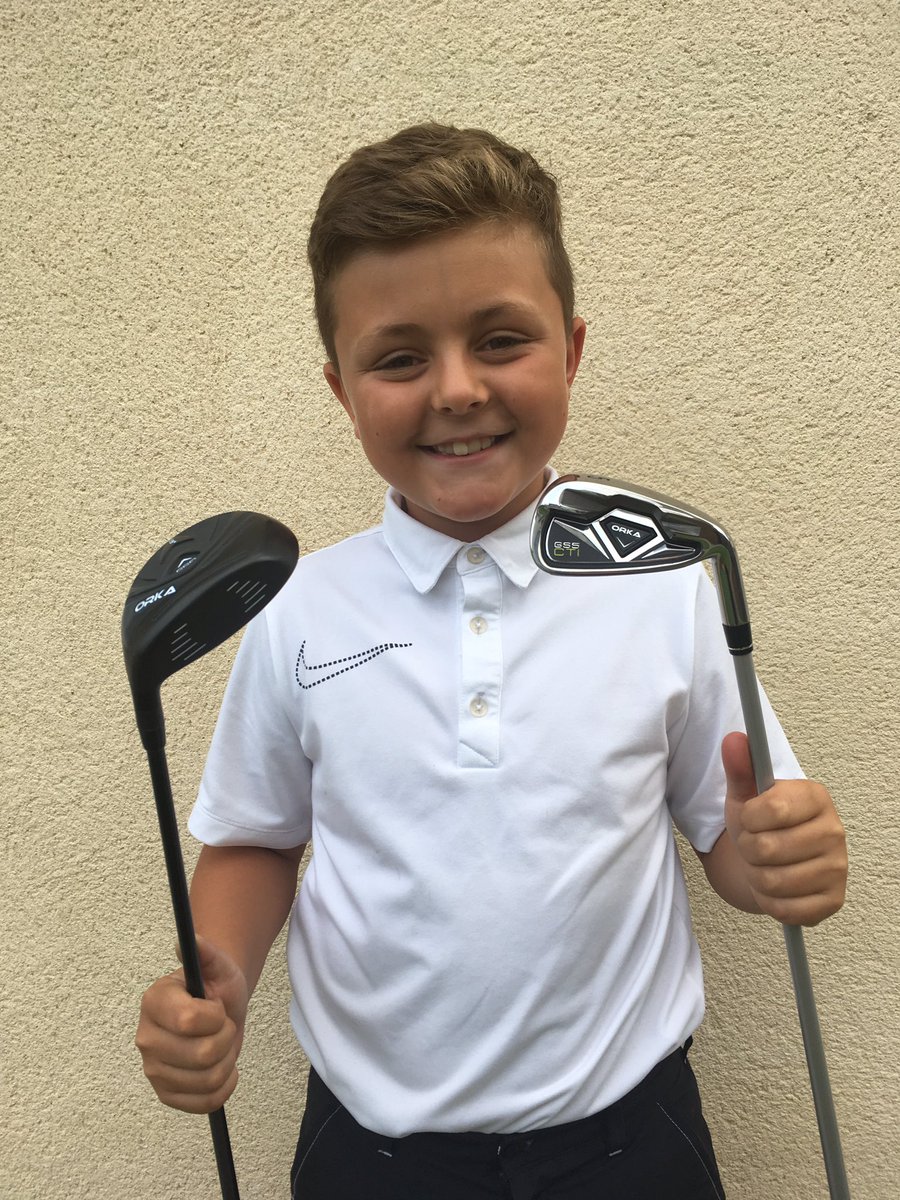 thejamespontin's tweet photo. Big thanks to @JasonHarris8815 for making these for William. Fab @ORKAGOLF fitting from a brilliant pro ahead of the @AmericanGolf_UK final https://t.co/oqLTiGwEXt