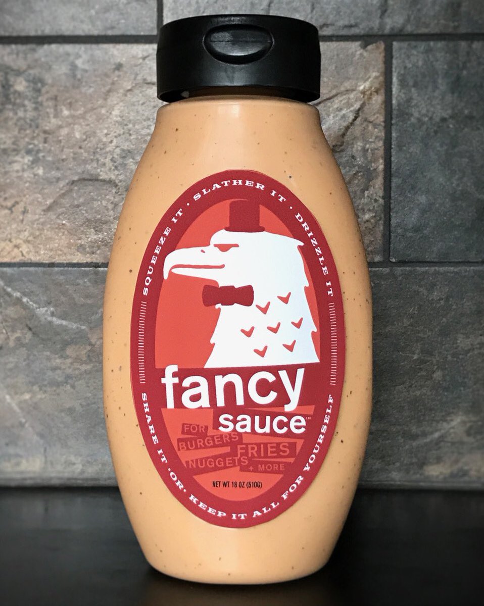 FancySauceUSA's tweet photo. Until we are ready to upload our recipe content and blogs enjoy the #retail #bottle #fancysauce #makeitfancy #fancysauceusa https://t.co/UjB3s6I7H4