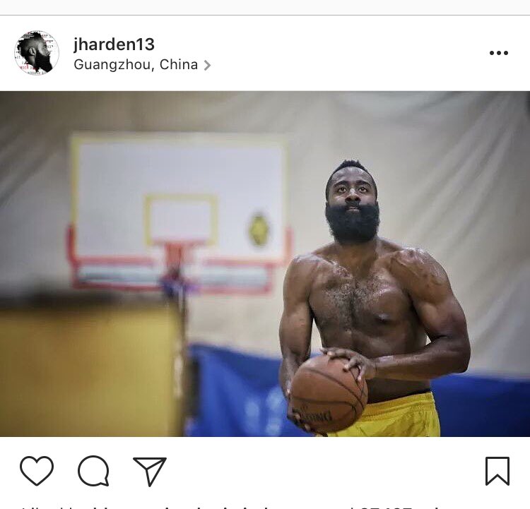 james harden instagram