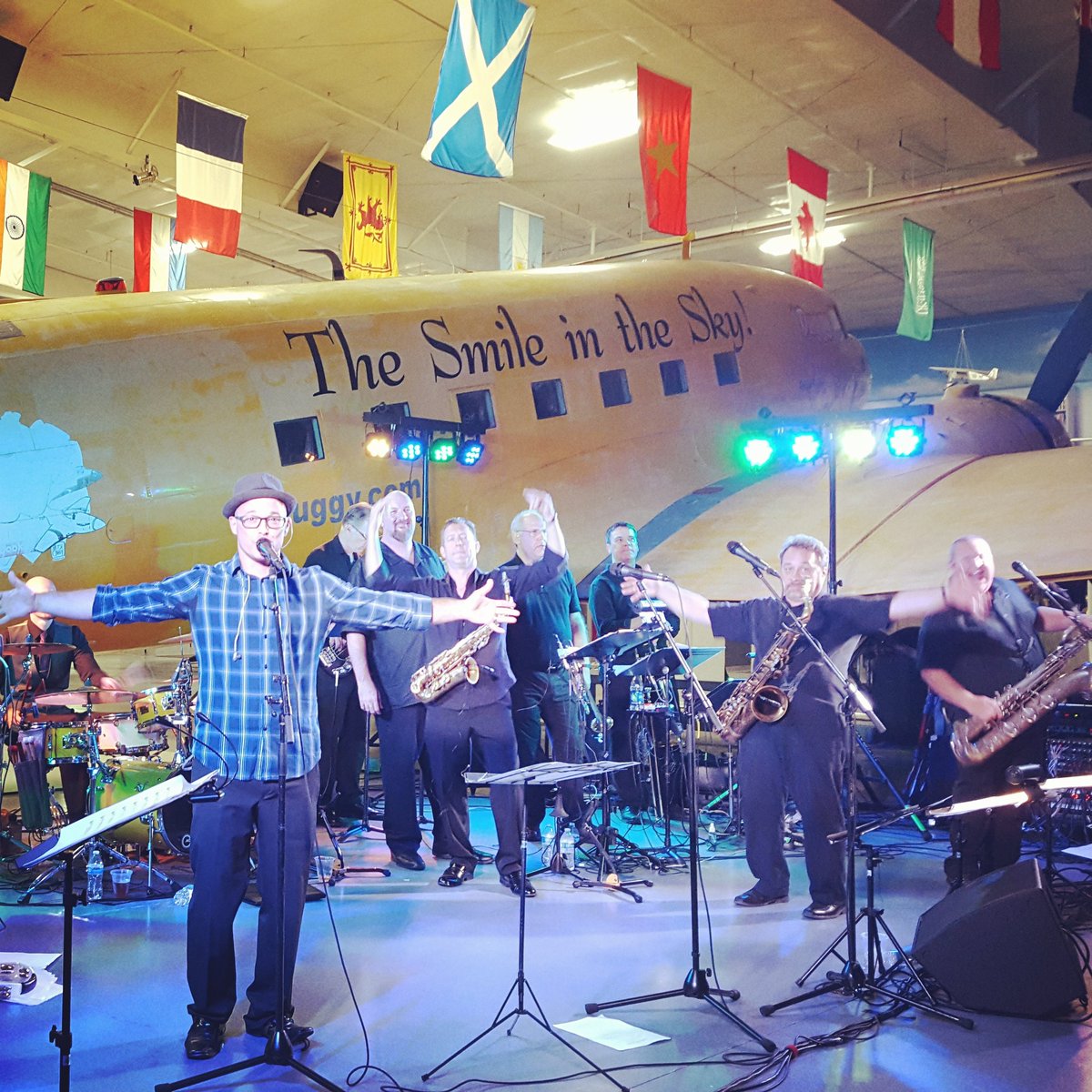 We love playing at the <a href="/FargoAirMuseum/">Fargo Air Museum</a>! What a great wedding venue! #FargoWeddingBand #FargoFunk