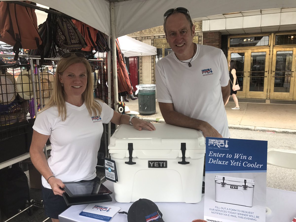 Having a blast interacting with our #RVA community! Have you entered to win our Yeti Cooler yet? Last chance - come see us near <a href="/thebyrdrva/">The Byrd Theatre</a>!