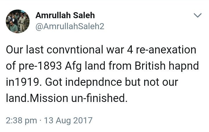 AsfandBhittani's tweet image. Last conventionel war was in 60s when Afghanistan invaded Pakistan twice #Failed

So in 1974 it started unConventionel (militancy) #WillFail