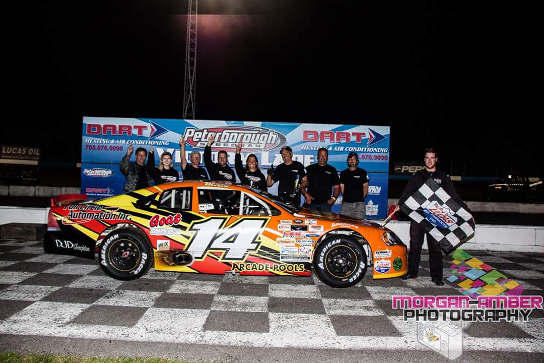 Graham_Racing's tweet photo. Successful night @PtboSpeedway last night in the @LOSC_Series  100 lap race! @inc_goat @morganamberphot https://t.co/16t9fOT35O