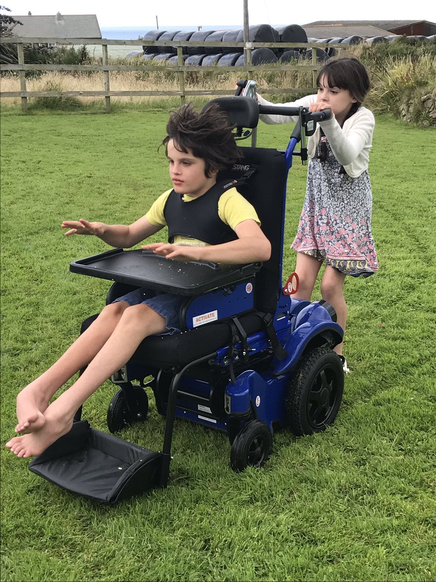 The face of a girl who said 'I can do it' 😳☺️ Coast loved it #learnerdriver #wheelchair #adventures #Cornwall