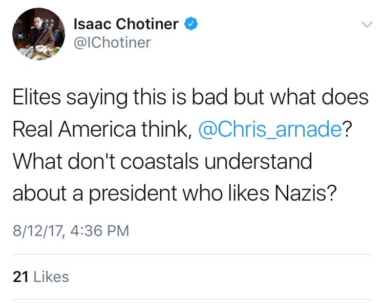 Yesterday's event will be cynically used to blunt any systemic critique and reduce everything to "Nazis versus The Rest Of Us." Just watch.