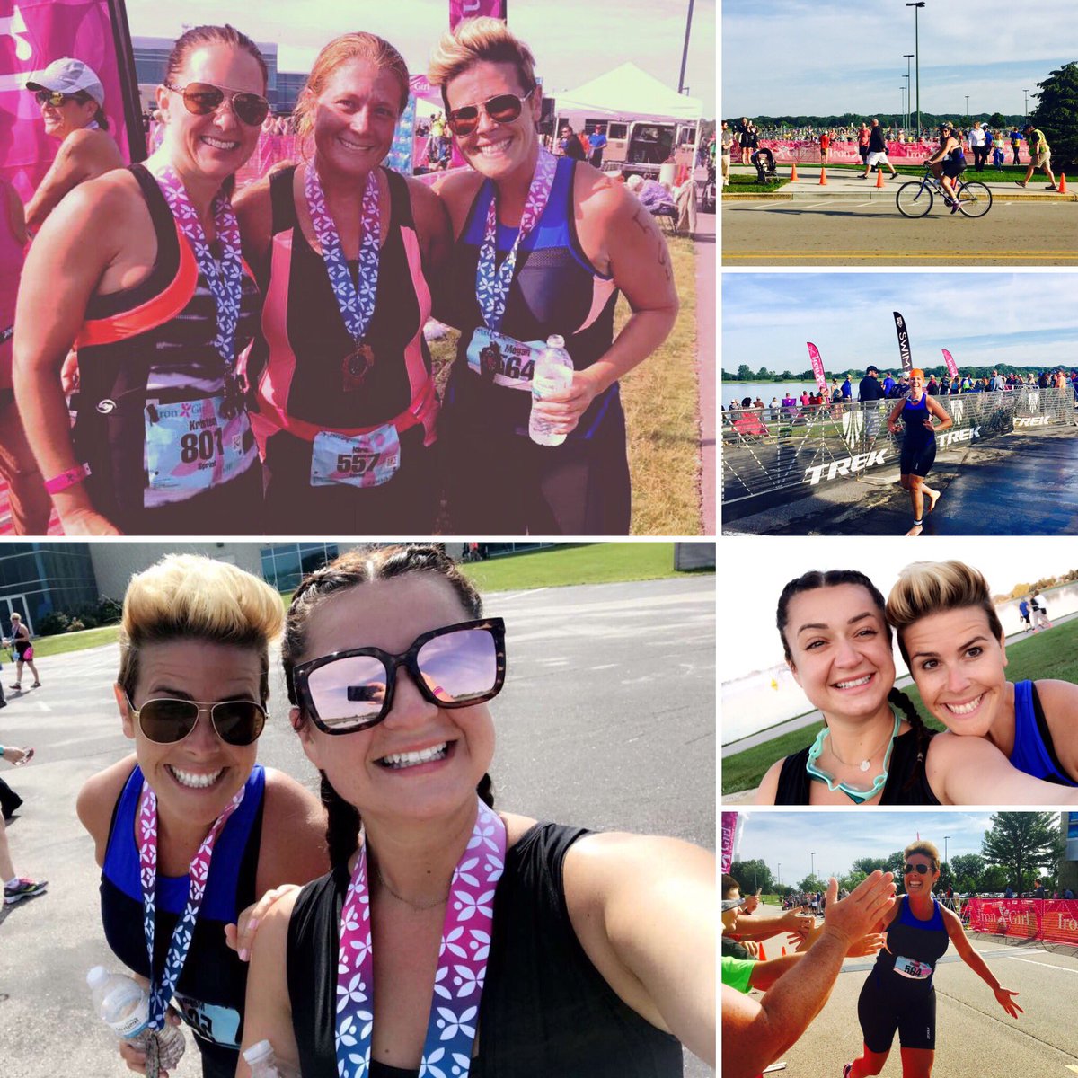 Never say never👊🏼 My first triathlon in the books with some awesome people! Way to go <a href="/Vannaaaaaaaaaa/">Vanaaaaaaaaaaa</a> ❤️