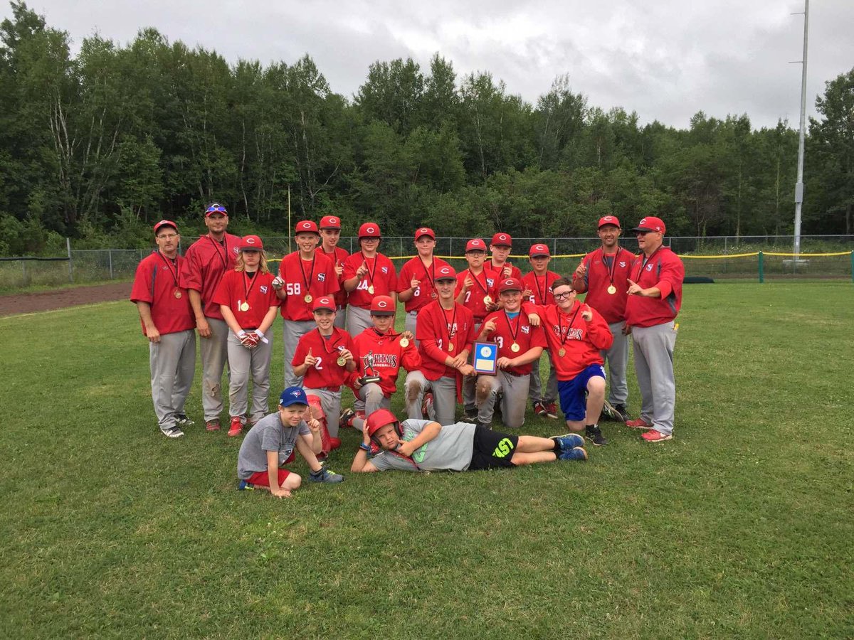 baseballstjohns's tweet photo. Congrats to our PW AAA team for capturing the first @BaseballNL Minor Provincial Championship of the year! https://t.co/zgA65dtnzR