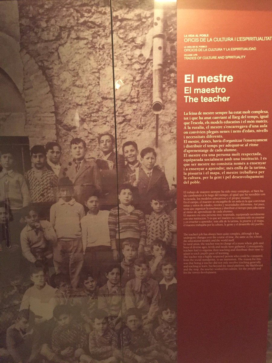 ManelTrenchs's tweet photo. Learning from the past
Visiting @MuseuVidaRural
A very interesting place
#pastintopresent #learningoutofschool https://t.co/RSJpAt4Uvo