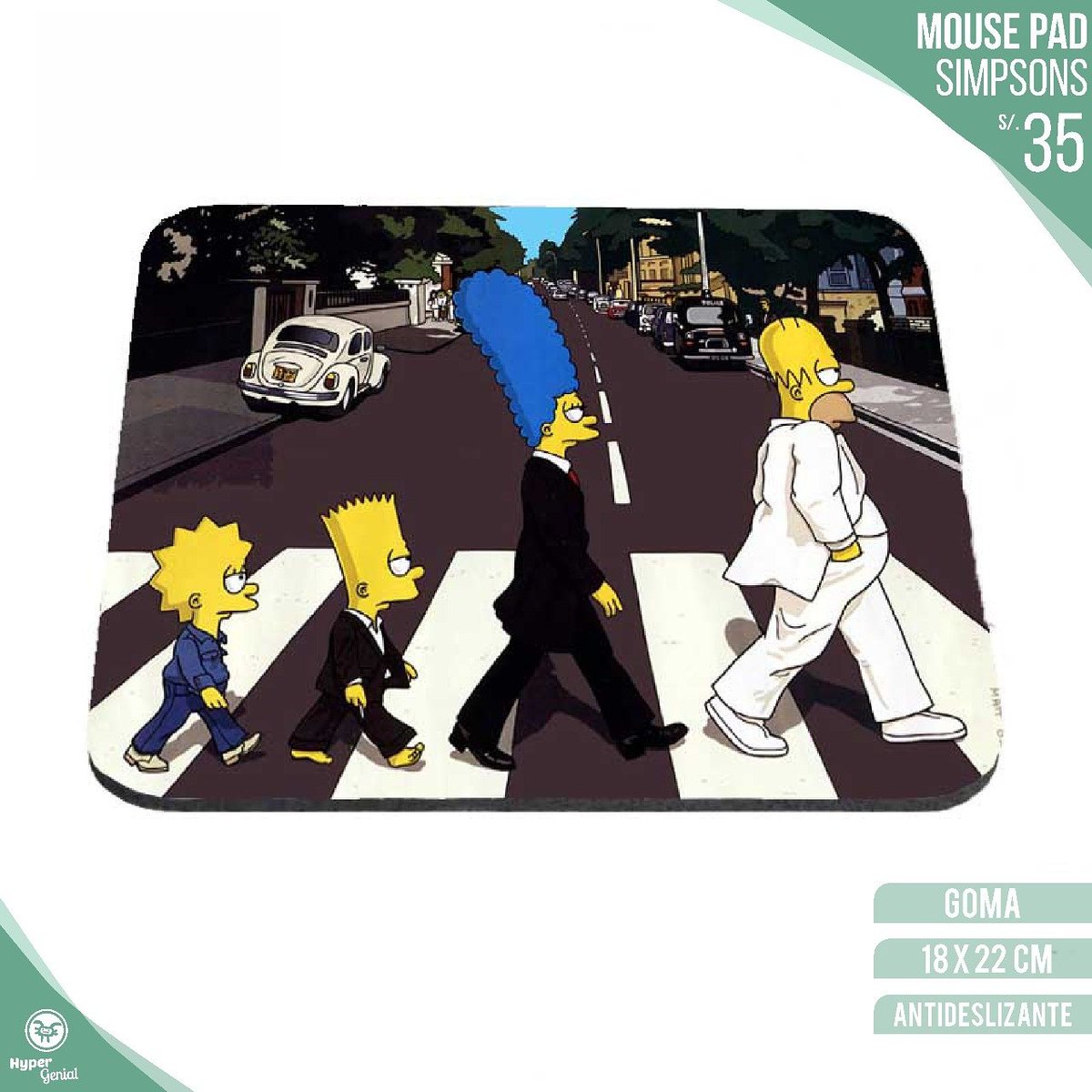 HyperGenial_'s tweet image. #simpsons + #thebeatles = #Hypergenial