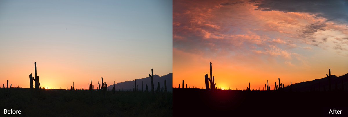 LenscapeFilters's tweet image. How many times have your photos been ruined by a dull sky, thinking it's out of your control? Take control with our sky overlays!