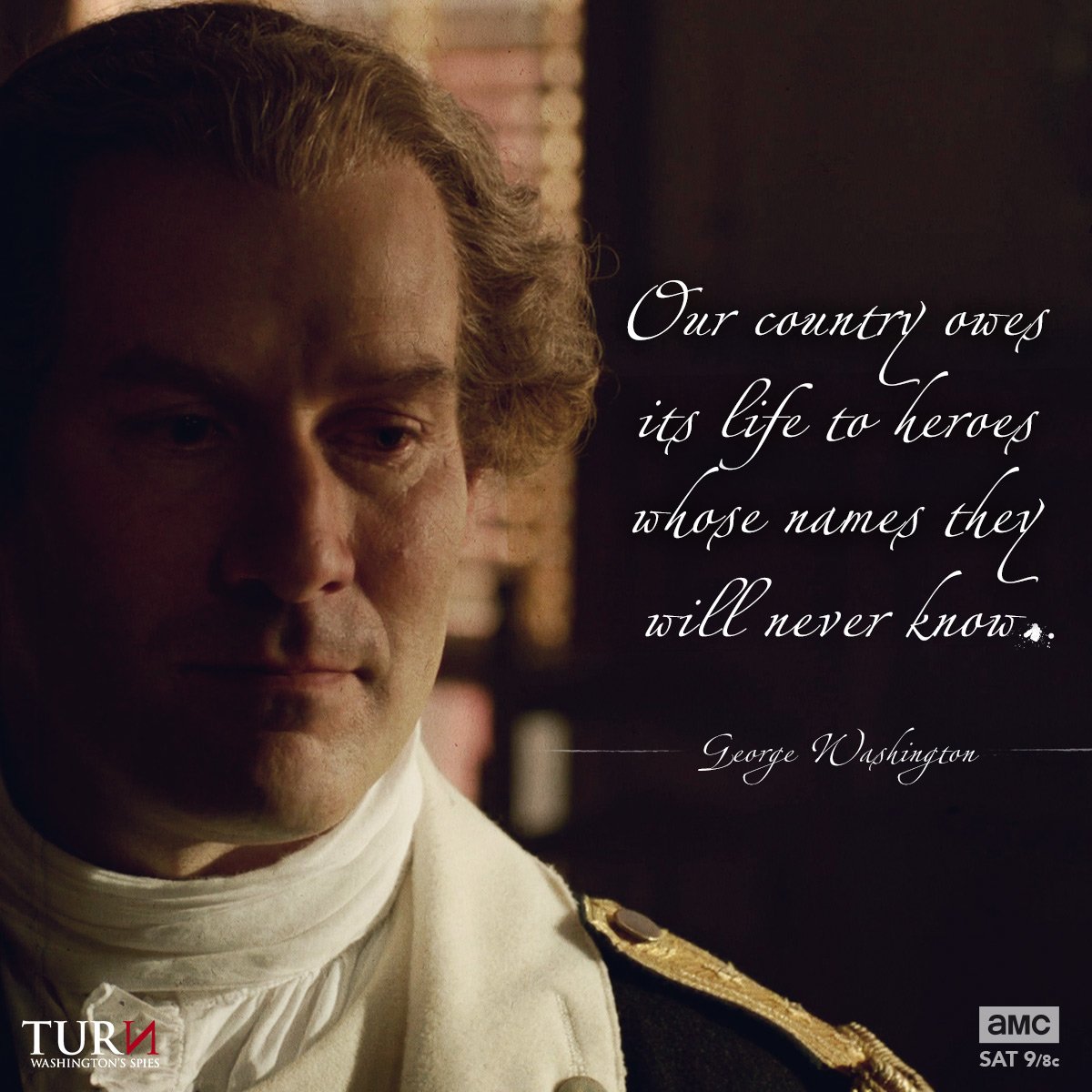 Thank you to all the #TurnAMC fans. It's been an amazing 4 seasons. #TurnAMC