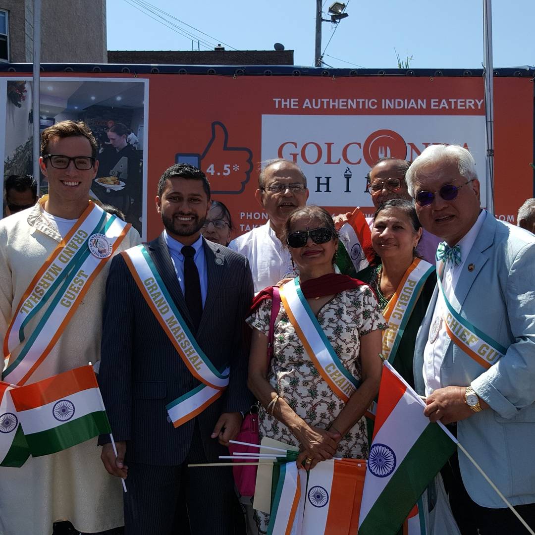 BrianDavidPlatt's tweet photo. Another wonderful India Independence Day parade in #JerseyCity this afternoon! #IndiaSquare #IndiaDay https://t.co/LzYZaRBb3t
