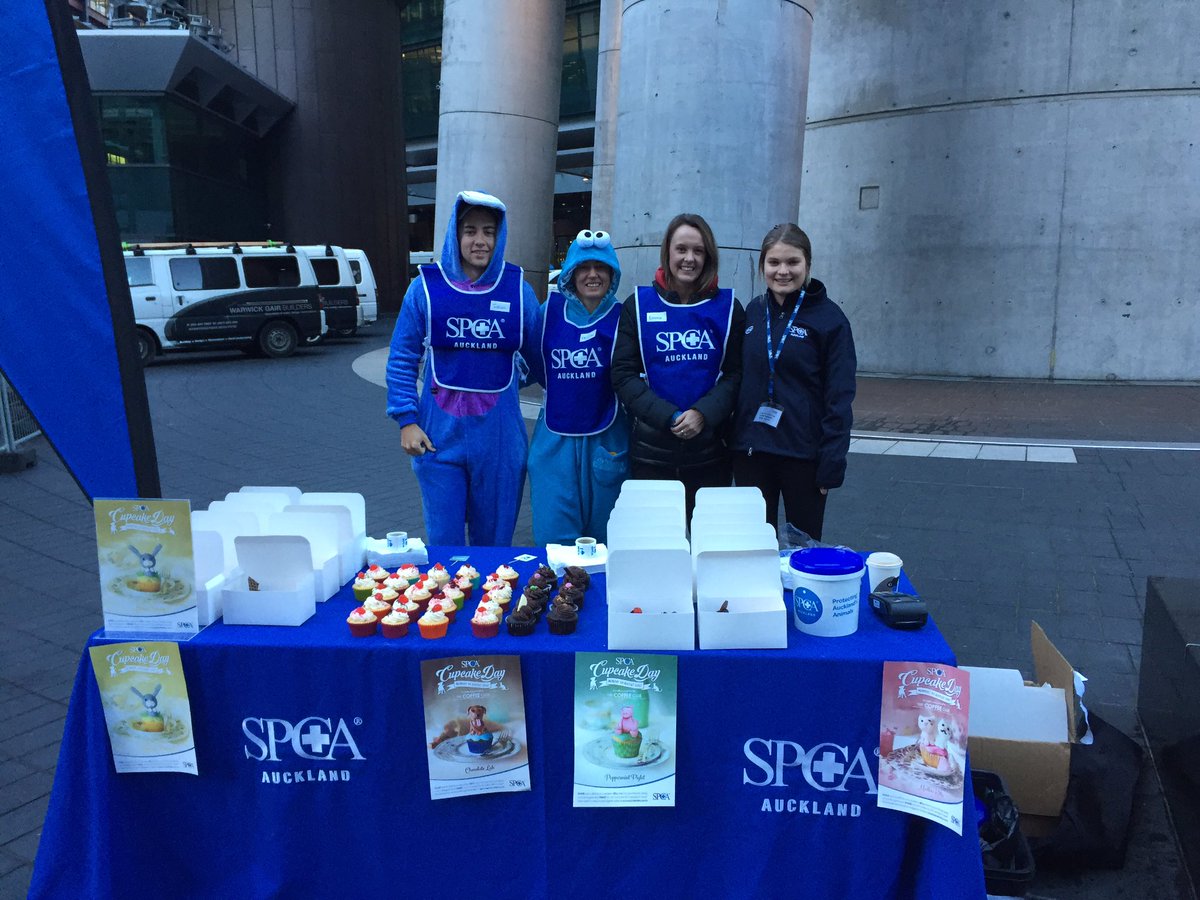 All set up for the day supporting #spcacupcakeday come and see us! Cnr of Vic and Fed Street <a href="/holley_emma/">Emma</a>