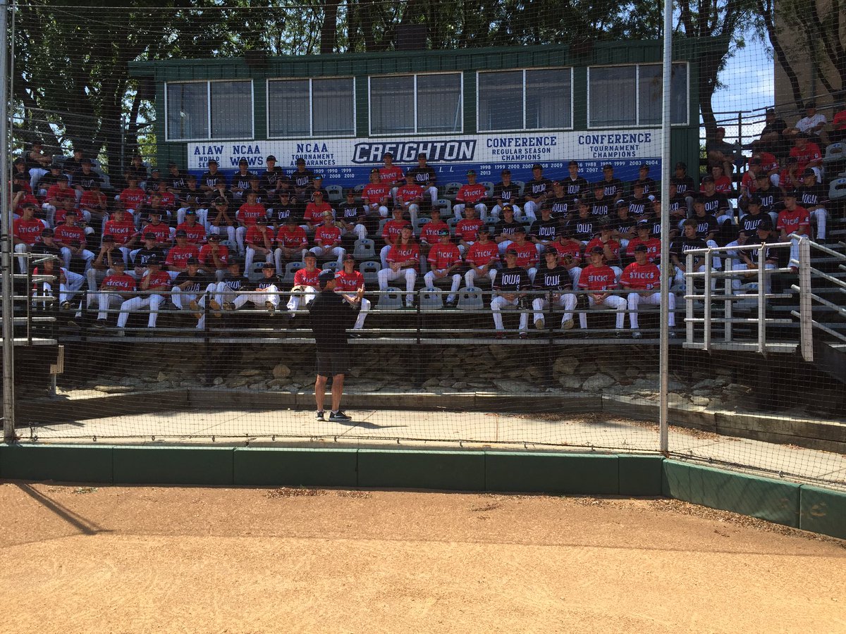 IowaSticks's tweet photo. Amazing day @CU_Baseball- "Everyday
the field is a job interview-look interested ". #iasticks #fallsticks https://t.co/reHmqXhTvz