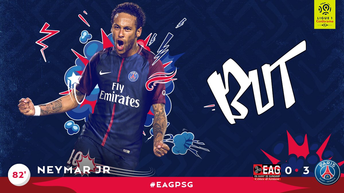 BUUUUUUUUT DE <a href="/neymarjr/">Neymar Jr</a> !!! VOUS L'ATTENDIEZ, LE VOICI ! #EAGPSG