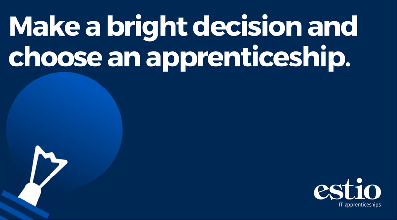 TrainingEstio's tweet photo. Considering your options? An #apprenticeship is the most effective method of entering the working world. Apply today https://t.co/pGwTYkrmV8 https://t.co/knABYrzR9c