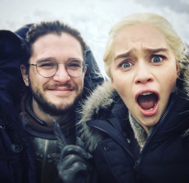 When he touches your dragon #GameofThrones