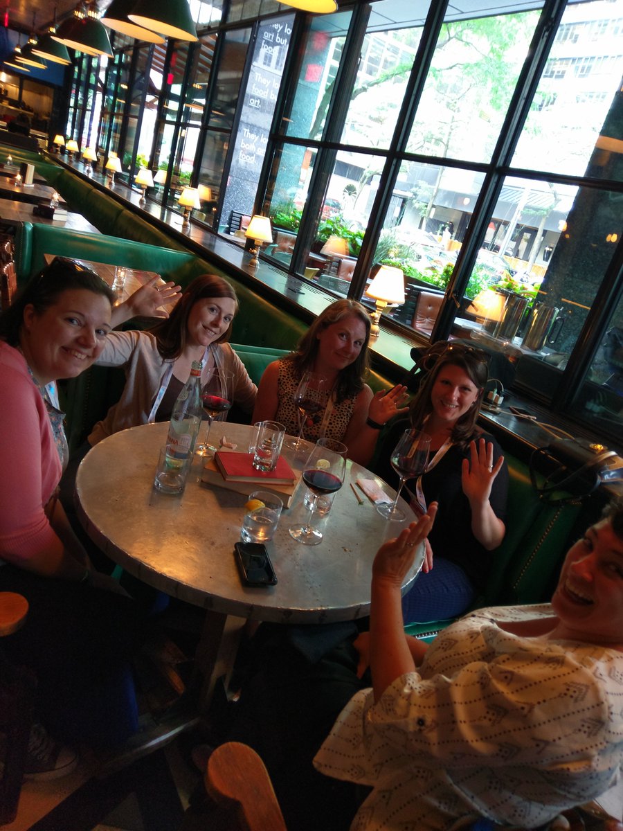 Comm_Brands's tweet photo. Smilin' faces @Comm_Brands All-Star Happy Hour @thedrakehotel #Drake150 #ASAE17 @yourmembership @abila_inc @Aptify @NimbleUser #Cheers https://t.co/OynnpPPb2B