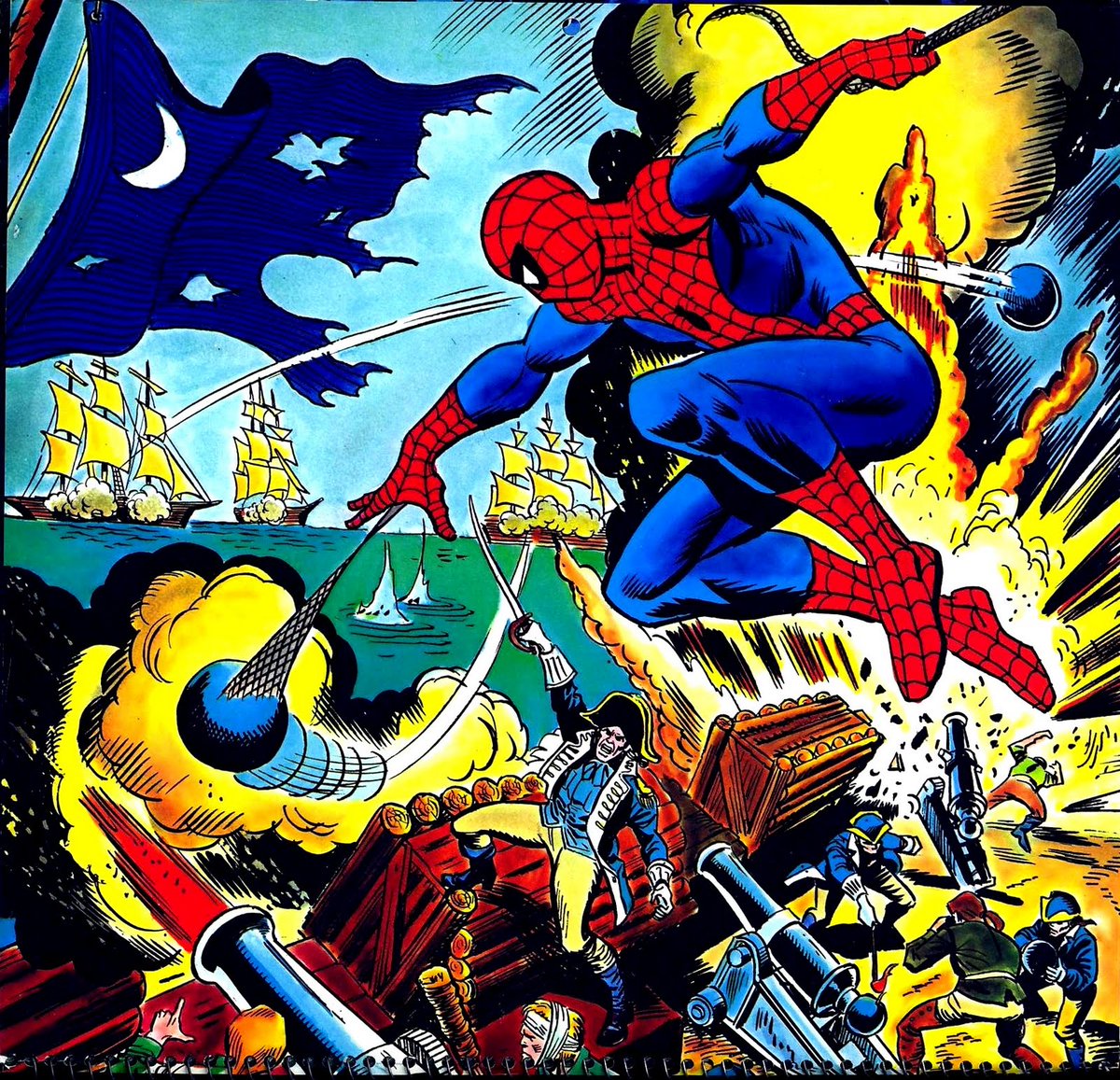 MichaelHattem's tweet photo. Comic books + Bicentennial = 

*(Yes, that’s Thor and Benjamin Franklin) #AmRevMem https://t.co/Ah1dwtm9C2
