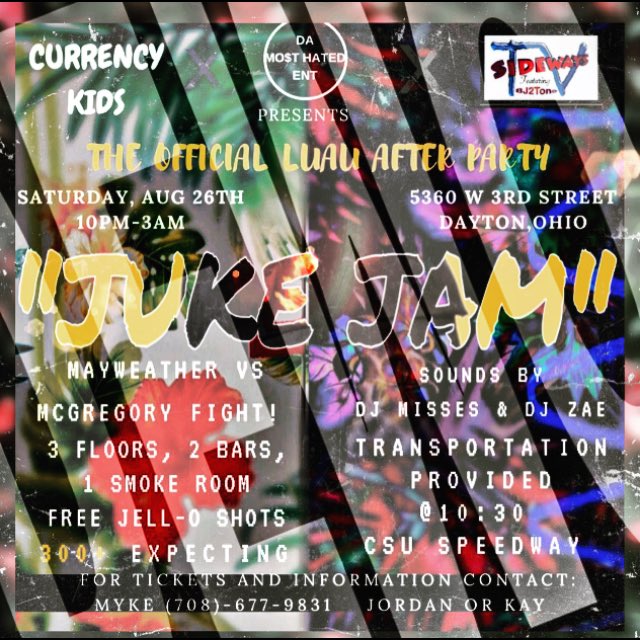 realmykefreeman's tweet photo. Official Luau After Party 🔥
Da Mo$t Hated Ent 🔌
Sat. August 26th 📆
10Pm-3Am ⌚️
Sounds: DJ Misses &amp; Zae 🎧
Calling All Greeks 🤙🏾
#WU #CSU #WSU https://t.co/eJdLtcutaf