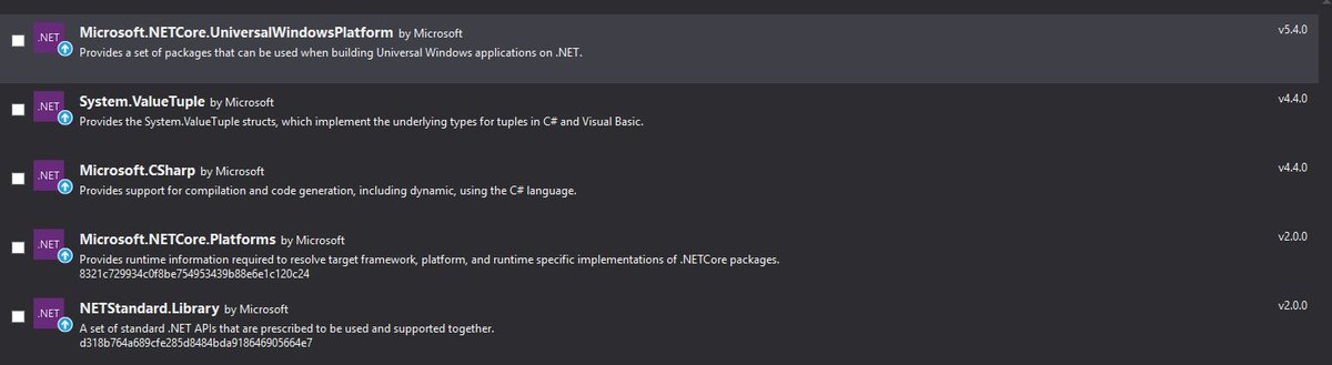 CodeScottLe's tweet image. Wow. WOW. Is this it?! #NETStandard #UWP