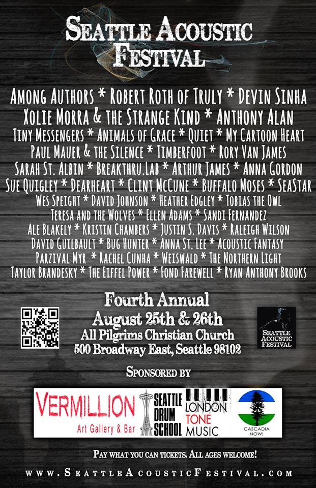 <a href="/SeaAcousticFest/">Sea Acoustic Fest</a> is happening August 25-26. Check out the lineup here:  northwestmusicscene.net/seattle-acoust…  <a href="/verityseattle/">Verity Credit Union</a> <a href="/SeaAcousticFest/">Sea Acoustic Fest</a> #SAF17