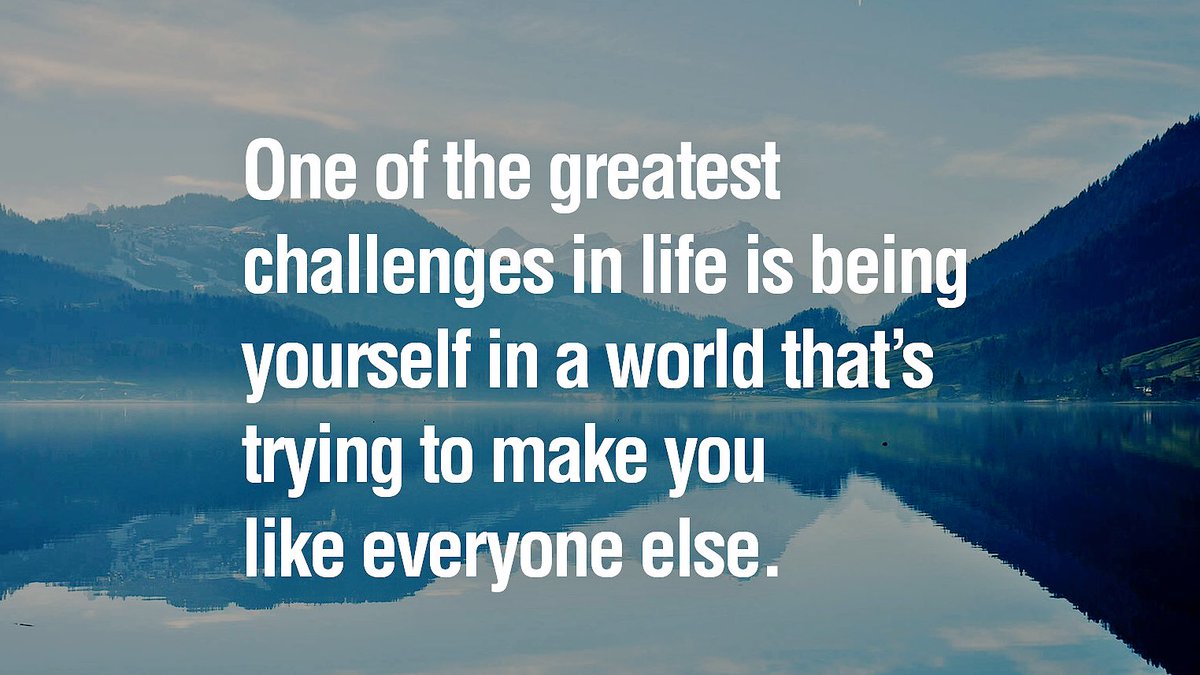 nowgoingup's tweet image. Your strength is your individuality. 
Think for yourself--
No one else thinks exactly like you do.
#ThinkBIGSundayWithMarsha