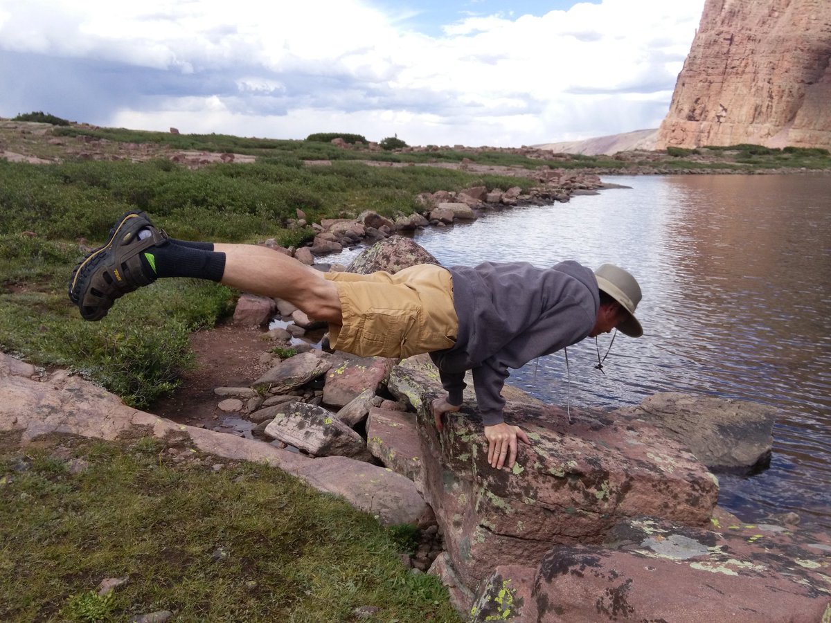 My wife and I just got back from a beautiful backpacking trip. This is Red Castle Lake in the Uintas. Loved it!