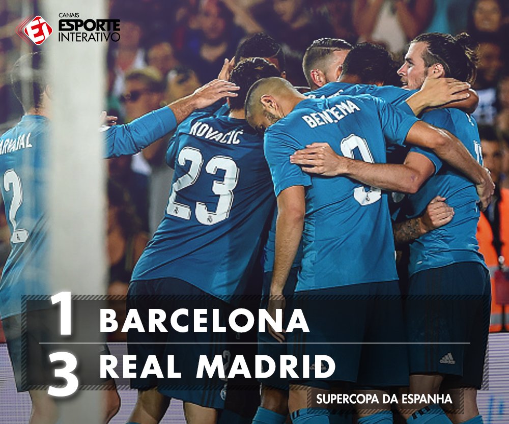 ACABOU! Com gols de <a href="/3gerardpique/">Gerard Piqué</a>, contra, e golaços de <a href="/Cristiano/">Cristiano Ronaldo</a> e <a href="/marcoasensio10/">Marco Asensio</a>, o <a href="/realmadrid/">Real Madrid C.F.</a> vence o <a href="/FCBarcelona/">FC Barcelona</a> com autoridade!